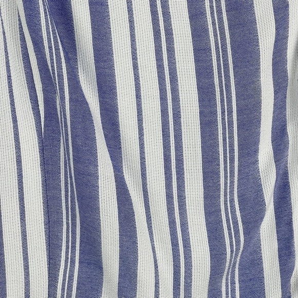 New-shop17 Purple White Vertical Striped, Tie back, Lined, Wide Leg Jump Suit SM - Picture 10 of 15